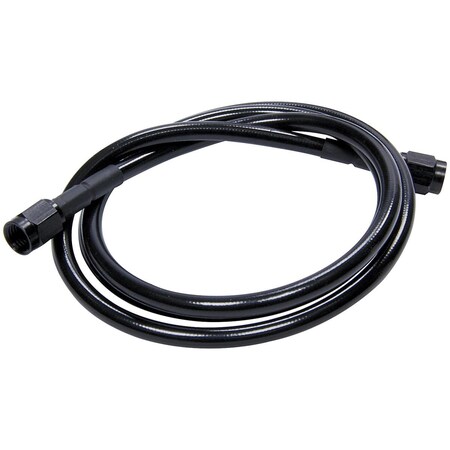 Allstar Performance 40 in. Coated Braided Line No. 3 Hose - 3 Straight-3 Straight ALL48389